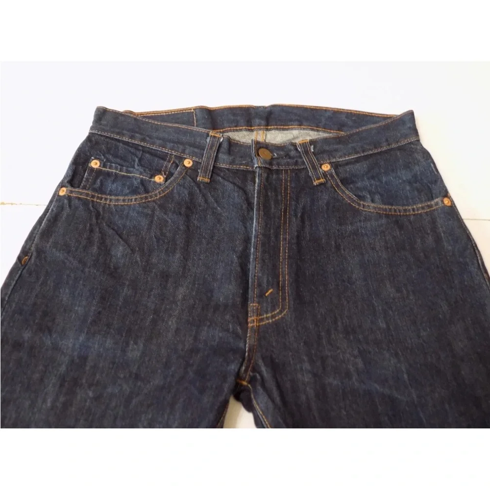 Vintage LVC 1960s LEVIS 505 0217 Big-E Redline Selvage Dark Indigo Jeans 31 x 34 - Picture 11 of 13